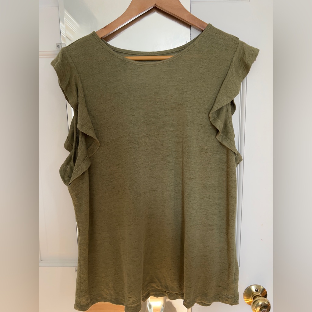 A New Day Xxl Olive Tank
